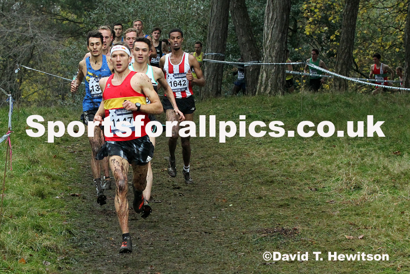 Senior and under-23 men, 2019 European Cross Country Trials and British Cross Challenge, Sefton Park, Liverpool.  Photo: David T. Hewitson/Sports for All Pics